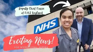 Exciting News for International Nurses | UK Nurse Recruitment #NHS