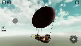 Flying An Air Ship In Roblox