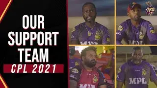 Meet our Support Staff Imran Jan, Nikita Miller and others | We are TKR CPL 2021