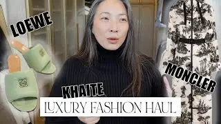 LOEWE | KHAITE | MONCLER - Luxury Fashion Haul