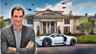Roger Fedrer Billionaire Lifestyle 2024 | Cars, Mansions, Fortune