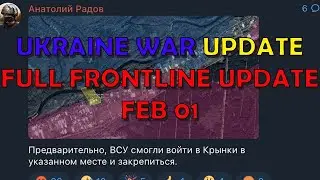 Ukraine Conflict (20240201): Full Frontline Update