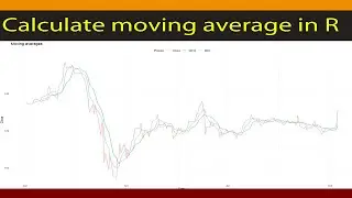 [R Beginners]  Calculate and plot moving average  in GGplot. [Code included]