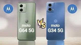 Motorola G64 5G vs Motorola G34 5G