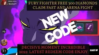 Free Diamonds New Gift Code Universe Savior Legendary Fighters Code - Fury Fighter 8 February Code