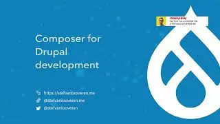 1/13 Introduction to composer for Drupal developers (preview)