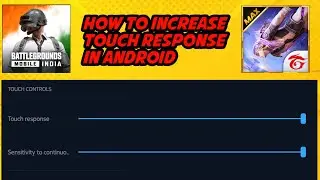 How to increase touch screen sensitivity on android | how to increase touch response in android
