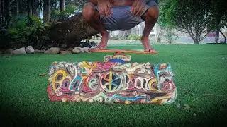 Ejercitando con la balance board 🎨🌎🎋🎐🎏🍀🎶💪🏼