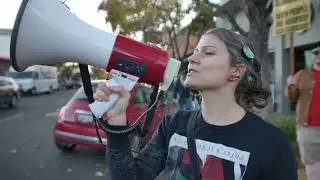 Palestine Protest - Downtown Davis -12/8/23.