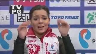 2015 Rostelecom Cup - Adelina Sotnikova FS NBC