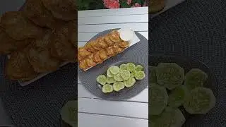 Оладьи из патиссон и картошки. Ну очень вкусно.Приятного аппетита.