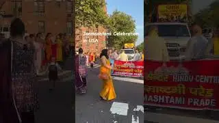 Janmastami Shobha Yatra in USA #shorts #shortfeed #janmashtami