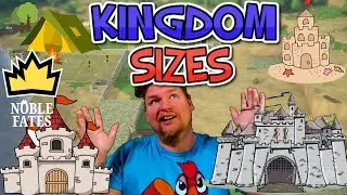 Different kingdom sizes in Noble Fates? Simple Tutorial