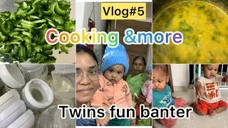 Vlog#5 Twins fun banter|Cooking & More |went for a walk @Twindomm #dailyvlogs #dailyvideos#twins
