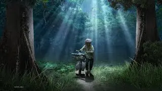 Speed art |Membuat ROL (Ray Of Light) |Tutorial |Photoshop