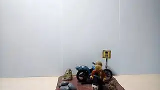 Обзор на Лего самоделку - выживший после апокалипсиса !!!!