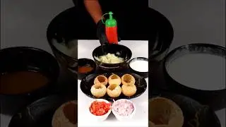 dahi puri #shorts #asmr
