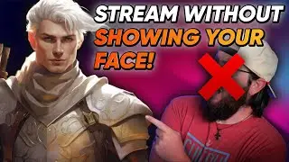 Stream on Twitch without showing your face! | FREE custom streaming avatar