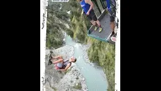 Shotover Canyon Swing - 109m Gainer - Queenstown, New Zealand