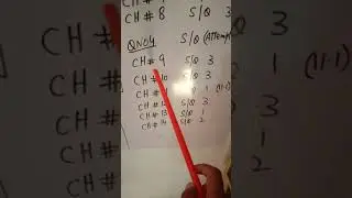1st Year Maths Pairing scheme