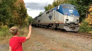 TRAIN TRACKERS #11 AMTRAK PASSENGER TRAINS