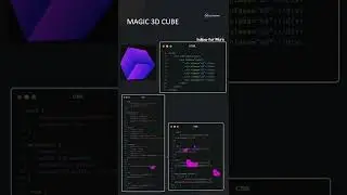 Awesome 3D Cube using 