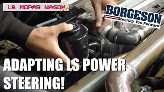 LS Power Steering to a muscle car steering box
