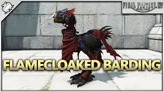 FFXIV - Flamecloaked Barding