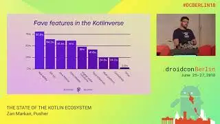 #DCBerlin18 105 Markan THE STATE OF THE KOTLIN ECOSYSTEM DAY2
