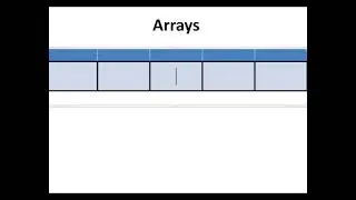 Part 1 | Arrays | C++