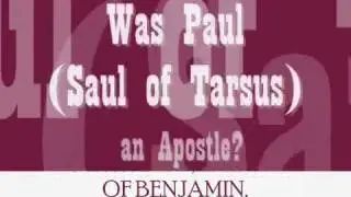 Self appointed apostle (Saul) is a false prophet.