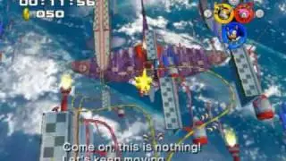 Super Sonic solo in Sonic Heroes
