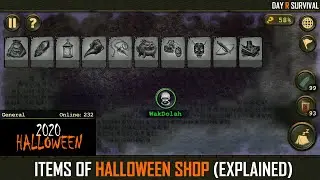 Halloween Shop Items (EXPLAINED) | Day R Survival