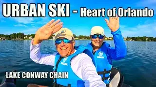 Social Jet Skiing in the Heart of the City:  Urban Adventure on Lake Conway Chain of Lakes Orlando!