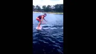 Skim Board High Five Fail