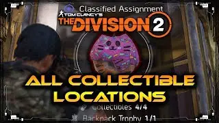 The Division 2 | 2nd Classified Assignment All Collectible Locations & Backpack Trophy | Keychain