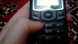 Samsung E-1081T исходящий\входящий вызов