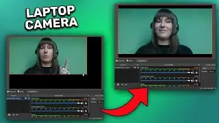 How to Crop and Zoom an Integrated Webcam in OBS (Webaround Tutorial)