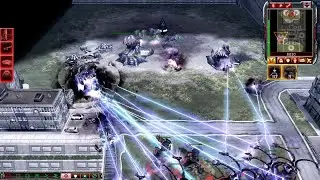 C&C 3 Tiberium Wars - NOD vs. 2 Brutal Scrin - Skirmish