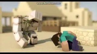 Голема Farcry  (Minecraft Animation) #4