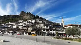 From Tirana to Vlora via Durrës and Berat , Albania - November 2023(speed 4x)
