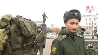 Курск. Акция «Есть такая профессия – Родину защищать».