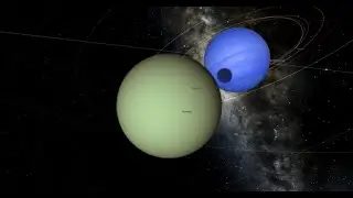 Astrology Spectacle: Venus Collides and Merges with Neptune, Accompanied by its Moon!