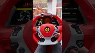 Ferrari 458 Spider Convertible V8 Immersive Experience  #shorts
