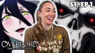 HE's the MAIN CHARACTER!?!! - OVERLORD S1 Episode 1 REACTION