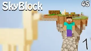 У меня появился друг? / SkyBlock