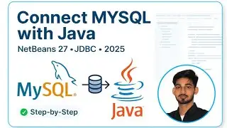 Java Database Connectivity || How to connect MYSQL and NetBeans 22|| #jdbc #jdbctutorial#jdbcinjava