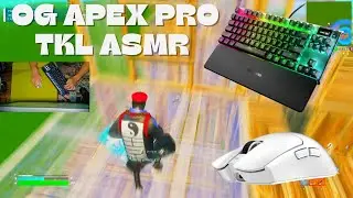 OG APEX PRO TKL 🤩 OmniPoint Adjustable Mechanical Switches Smooth Fortnite Gameplay