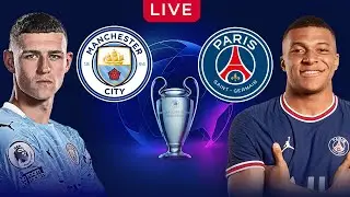 MAN CITY vs PSG - LIVE STREAMING - Champions League - UCL Football Match