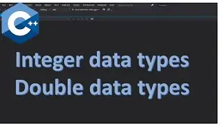 Ex 8 | Integer vs Double using C++